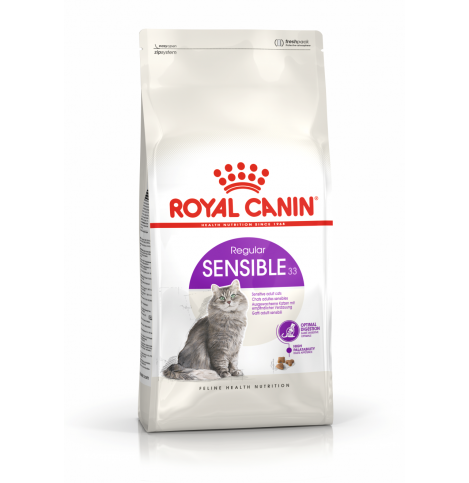 Royal Canin Sensible 33 сухой корм для взрослых кошек (в возрасте старше 1 года) с чувствительной пищеварительной системой, 100г (весовой)