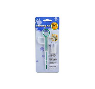 Таблеткодаватель Feeding Kit для кошек и собак, 1 шт.