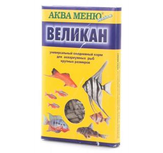 Аква Меню Великан Корм для крупных аквариумных рыб, 35 г.