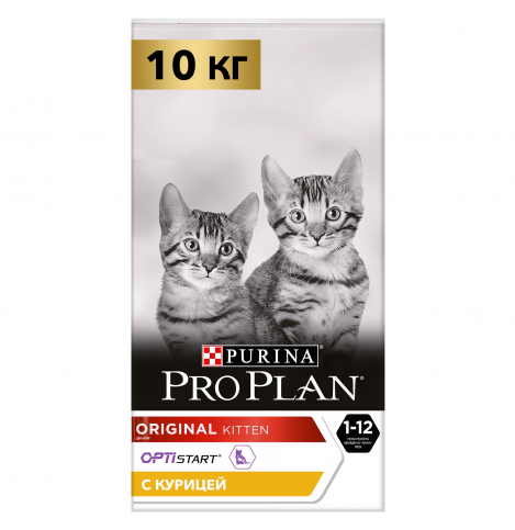 PRO PLAN Original Kitten Сухой корм для котят с курицей, 100г (весовой)