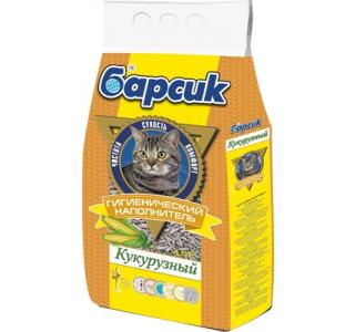 Барсик, кукурузный наполнитель для кошачьего туалета - 4,54 л