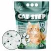 CAT STEP Crystal Fresh Mint, впитывающий силикагелевый наполнитель для кошачьего туалета - 3,8 л