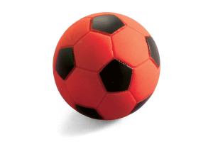 Игрушка для собак из винила "Мяч футбольный", d65мм