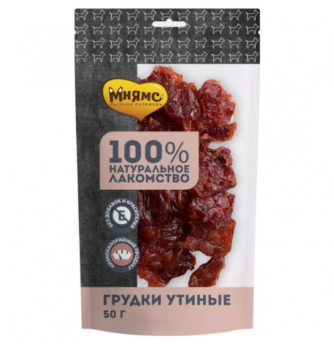 Мнямс Грудки утиные 50г