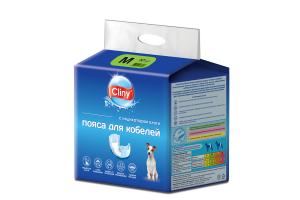 Cliny Пояса для кобелей 4-8 кг, размер М, 1 шт.