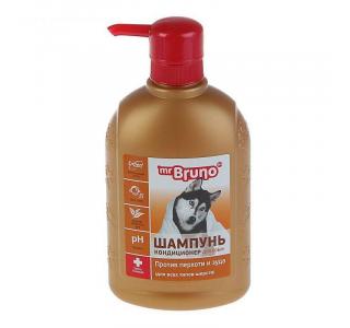 Mr.Bruno шампунь против перхоти и зуда для собак, 350 мл
