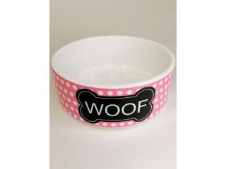 Миска керамическая №1  "Woof", 12,5х5 см