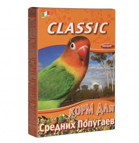 FIORY корм для средних попугаев Classic 650 г