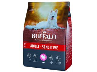 MR. BUFFALO ADULT M/L SENSITIVE С ИНДЕЙКОЙ Сухой корм для взрослых собак всех пород с чувствительным пищеварением, 2кг