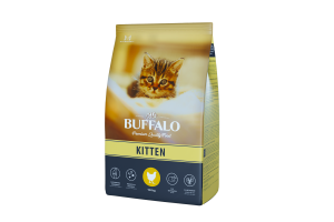 MR. BUFFALO KITTEN сухой корм для котят с курицей, 100 г (весовой)