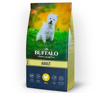 MR. BUFFALO ADULT MINI С КУРИЦЕЙ Сухой корм для собак миниатюрных пород, 800 г