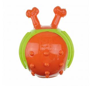 Игрушка для собак Mpets мяч с рожками, 17 см