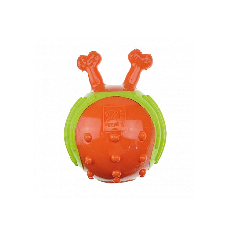 Игрушка для собак Mpets мяч с рожками, 17 см