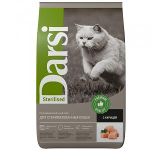 Darsi сухой корм для стерилизованных кошек, Курица, 300 г