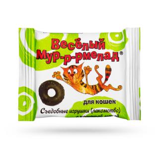 VEDA Веселый Мур-р-рмелад, лакомство для кошек, с кошачьей мятой, 6 г