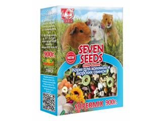 Seven Seeds Супермикс, Корм для хомяков и морских свинок, 900 г.