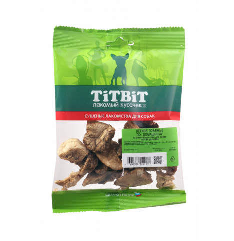 TiTBiT Легкое говяжье по-домашнему - мягкая упаковка, 12г