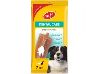 Biff Снек жевательный Dental Care с говядиной для собак крупных пород , 270г