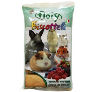 FIORY бисквиты для грызунов Biscottelli с ягодами 35 г