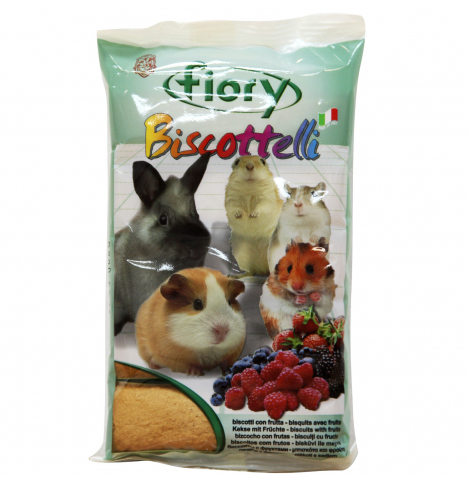 FIORY бисквиты для грызунов Biscottelli с ягодами 35 г