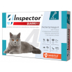 Inspector Quadro К, капли для кошек 4-8кг, 1 пипетка