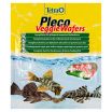 Tetra Pleco Veggie Wafers корм-пластики с добавлением цукини для травоядных донных рыб, 15г
