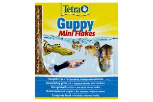 Tetra Guppy Mini Flakes корм для всех видов гуппи, мини-хлопья, 12г