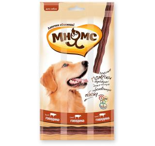 Мнямс лакомые палочки с говядиной для собак, 15 г, 1 штука