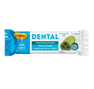 Мнямс DENTAL Лакомство для собак "Зубные спонжи" с эвкалиптом 25г