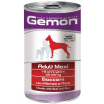 GEMON DOG MAXI Консервы для взрослых собак крупных пород, с говядиной и рисом, 1,250 кг