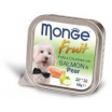 Monge Dog Fruit (Паштет для собак с лососем и грушей), 100 г