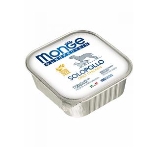 Monge Monoprotein SOLO POLLO (Паштет для собак из курицы), 150 г