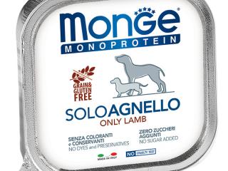 Monge Dog Monoprotein Solo (паштет для собак из ягненка), 150г