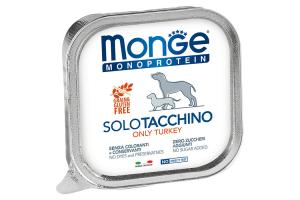 Monge Dog Monoprotein Solo (паштет для собак из индейки), 150г