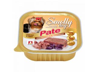 Зоогурман СмоллиДог патэ (Smolly dog pate), Консервы для собак Телятина с кроликом, 100г