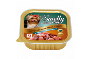 Зоогурман СмоллиДог (Smolly dog), Консервы для собак Индейка с потрошками, 100г