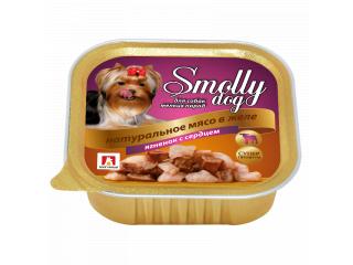 Зоогурман СмоллиДог (Smolly dog), Консервы для собак Ягненок с сердцем, 100г