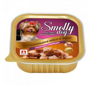Зоогурман СмоллиДог (Smolly dog), Консервы для собак Ягненок с сердцем, 100г