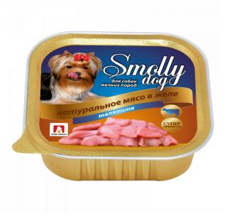 Зоогурман СмоллиДог (Smolly dog), Консервы для собак Телятина, 100г