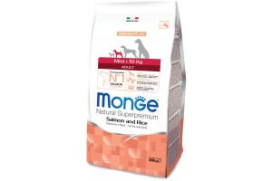 Monge Speciality line Mini Adult, лосось с рисом Сухой корм для взрослых собак мелких пород, 800 г