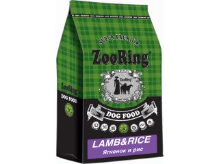 ZOORING LAMB&RICE (Сухой корм для взрослых собак средних и крупных пород, страдающих плохим пищеварением) ягненок и рис, 2 кг