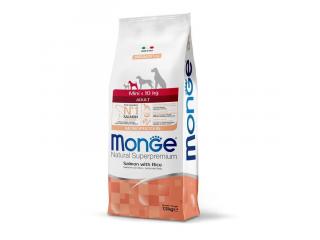 Monge Speciality line Mini Adult, лосось с рисом (Сухой корм для взрослых собак мелких пород), 500 г (весовой)