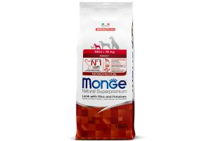 Monge Speciality line Mini Adult, Сухой корм ягненок с рисом и картофелем (для взрослых собак мелких пород), 500 г (весовой)