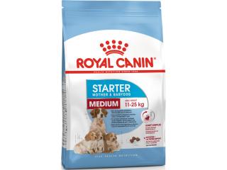 Royal Canin Medium Starter Mother & Babydog, Сухой корм для собак средних размеров (весом от 11 до 25 кг) в конце беременности и в период лактации, а также для щенков в период отъема от матери и до 2-х месячного возраста, 4 кг