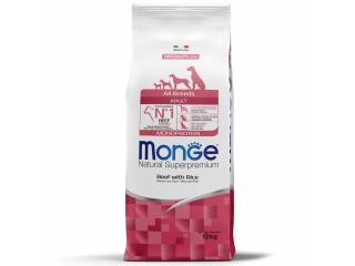 Monge Dog Monoprotein All Breeds Beef and Rice говядина с рисом (Сухой корм для собак всех пород), 500г (весовой)