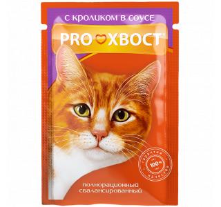 Прохвост "Кролик" Консервированный корм для кошек, 85г
