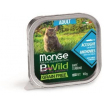 Monge Cat BWild GRAIN FREE  Влажный корм для взрослых кошек беззерновой, из анчоусов с овощами, 100 г