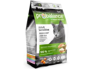 Probalance "Sensitive" Сухой корм для кошек, 400г