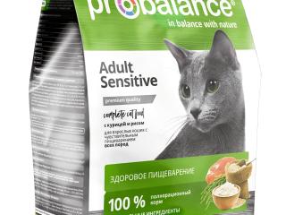 Probalance "Sensitive" Сухой корм для кошек, 400г