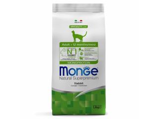 Monge Cat Speciality Line Monoprotein Сухой корм для взрослых кошек из кролика, 100г (весовой)